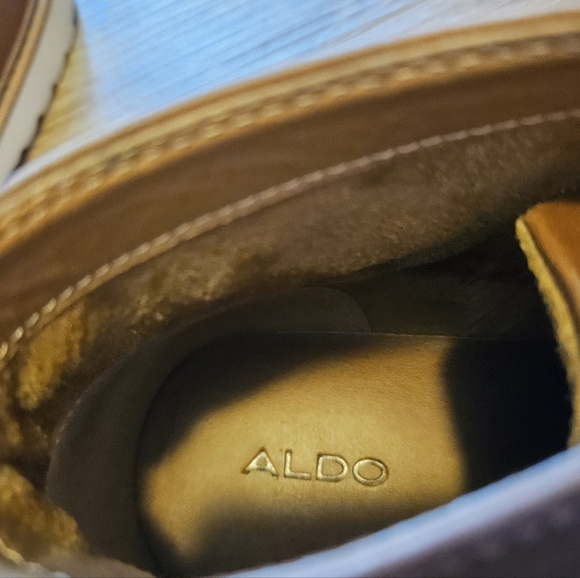 Aldo Laird Chukka Ankle Boots Size 10.5 Brown - Picture 7 of 7